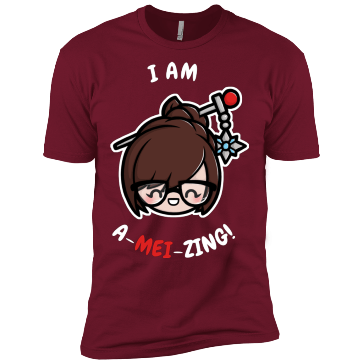 T-Shirts Cardinal / X-Small I Am A Mei Zing Men's Premium T-Shirt