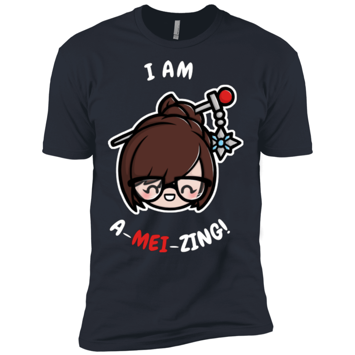 T-Shirts Indigo / X-Small I Am A Mei Zing Men's Premium T-Shirt