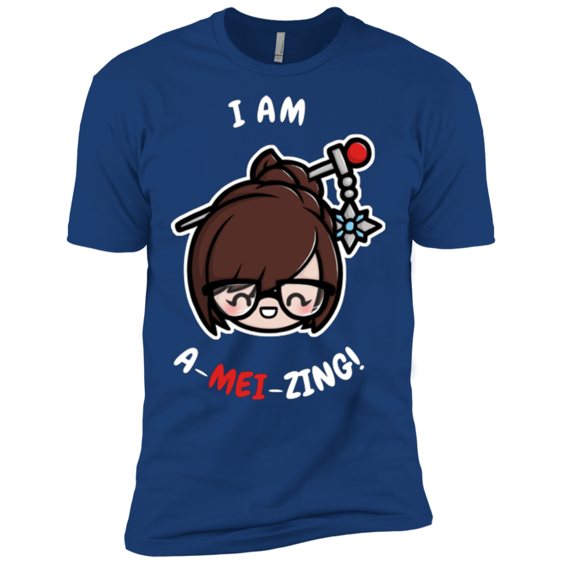 T-Shirts Royal / X-Small I Am A Mei Zing Men's Premium T-Shirt