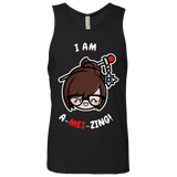 T-Shirts Black / Small I Am A Mei Zing Men's Premium Tank Top