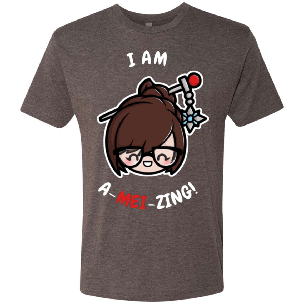 T-Shirts Macchiato / Small I Am A Mei Zing Men's Triblend T-Shirt
