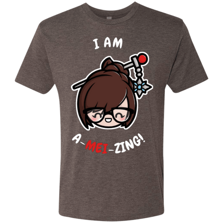 T-Shirts Macchiato / Small I Am A Mei Zing Men's Triblend T-Shirt