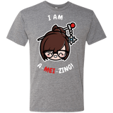T-Shirts Premium Heather / Small I Am A Mei Zing Men's Triblend T-Shirt