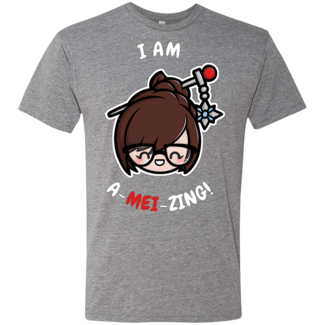 T-Shirts Premium Heather / Small I Am A Mei Zing Men's Triblend T-Shirt