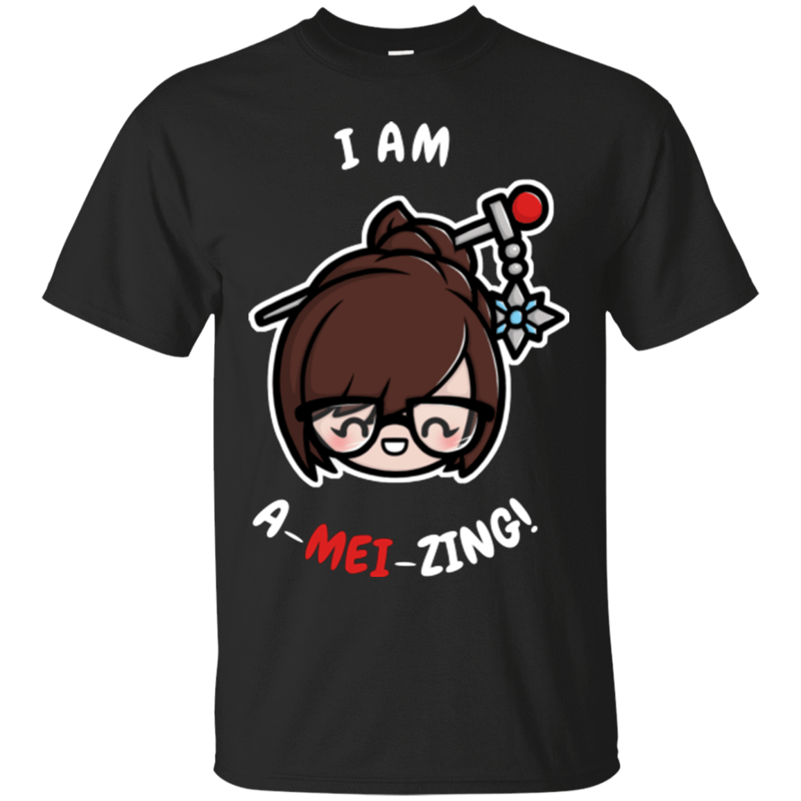 T-Shirts Black / Small I Am A Mei Zing T-Shirt