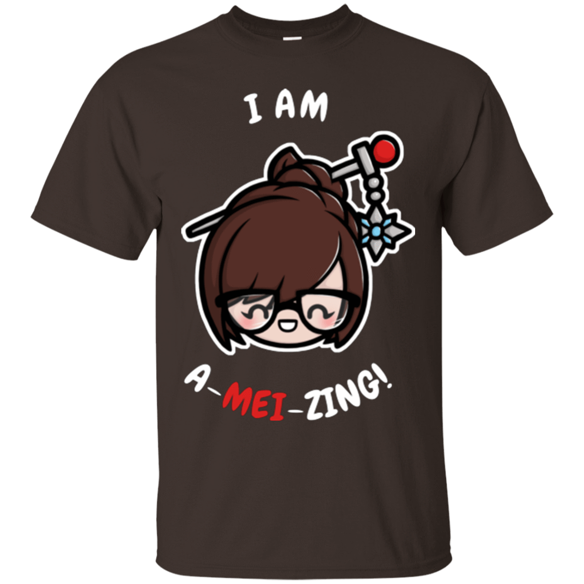 T-Shirts Dark Chocolate / Small I Am A Mei Zing T-Shirt