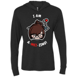 T-Shirts Vintage Black / X-Small I Am A Mei Zing Triblend Long Sleeve Hoodie Tee