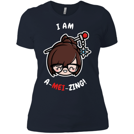 T-Shirts Midnight Navy / X-Small I Am A Mei Zing Women's Premium T-Shirt