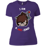 T-Shirts Purple / X-Small I Am A Mei Zing Women's Premium T-Shirt