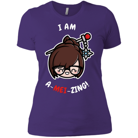 T-Shirts Purple / X-Small I Am A Mei Zing Women's Premium T-Shirt