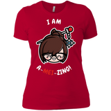 T-Shirts Red / X-Small I Am A Mei Zing Women's Premium T-Shirt