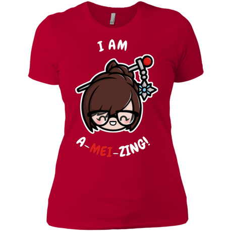 T-Shirts Red / X-Small I Am A Mei Zing Women's Premium T-Shirt