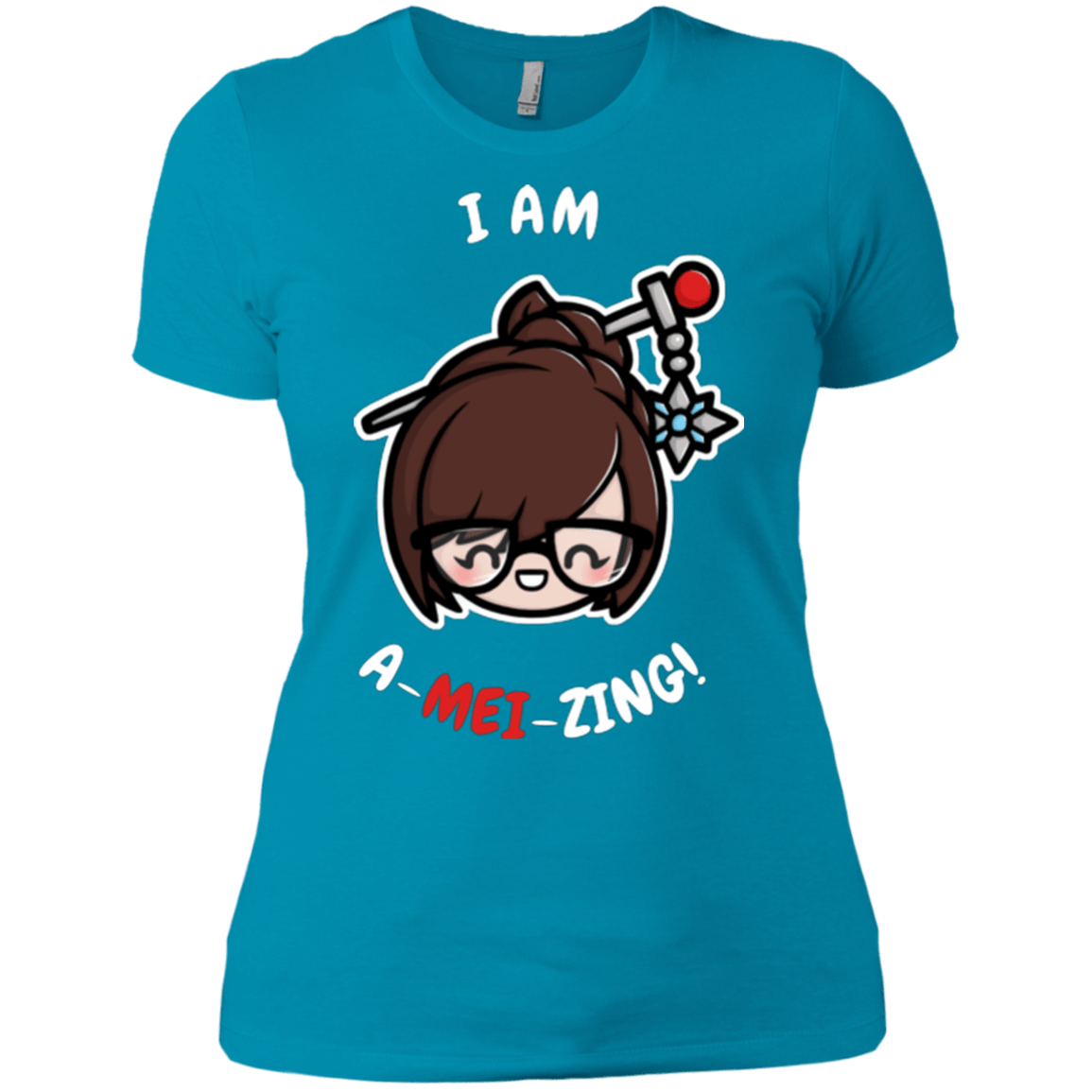 T-Shirts Turquoise / X-Small I Am A Mei Zing Women's Premium T-Shirt