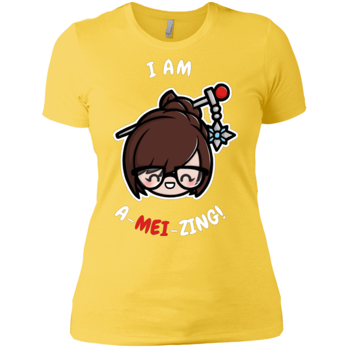 T-Shirts Vibrant Yellow / X-Small I Am A Mei Zing Women's Premium T-Shirt