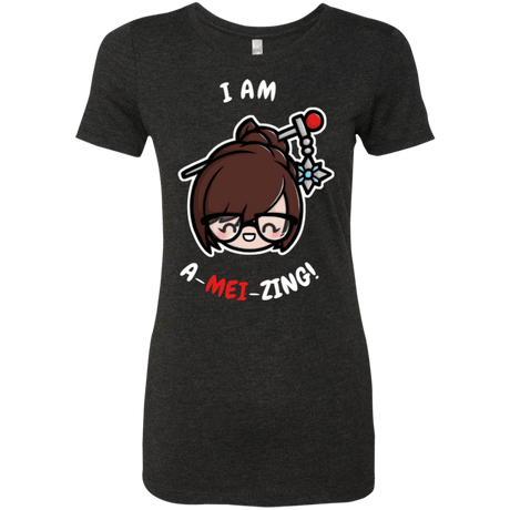 T-Shirts Vintage Black / Small I Am A Mei Zing Women's Triblend T-Shirt