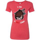 T-Shirts Vintage Red / Small I Am A Mei Zing Women's Triblend T-Shirt