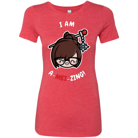 T-Shirts Vintage Red / Small I Am A Mei Zing Women's Triblend T-Shirt