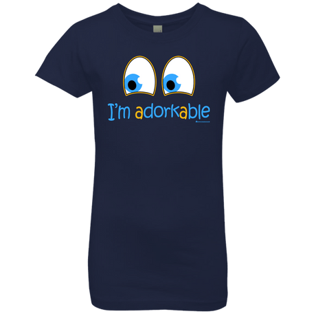 T-Shirts Midnight Navy / YXS I Am Adorkable Girls Premium T-Shirt
