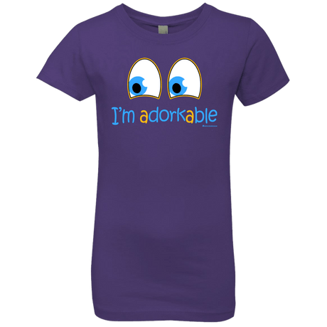 T-Shirts Purple Rush / YXS I Am Adorkable Girls Premium T-Shirt