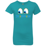 T-Shirts Tahiti Blue / YXS I Am Adorkable Girls Premium T-Shirt
