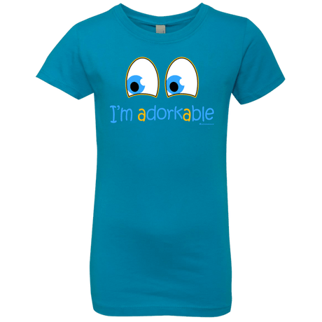T-Shirts Turquoise / YXS I Am Adorkable Girls Premium T-Shirt