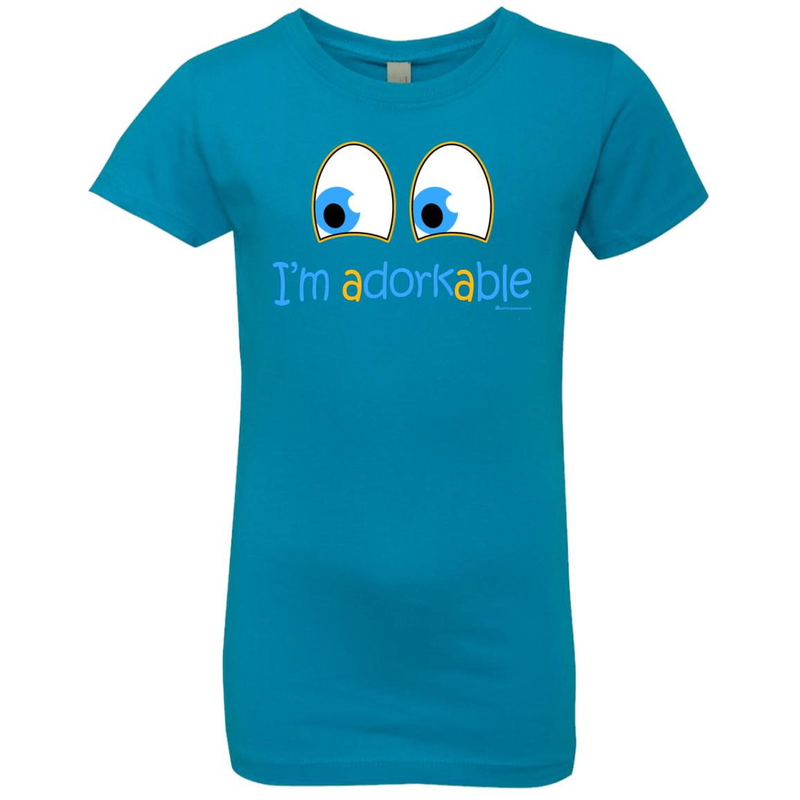 T-Shirts Turquoise / YXS I Am Adorkable Girls Premium T-Shirt
