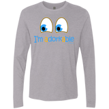 T-Shirts Heather Grey / Small I Am Adorkable Men's Premium Long Sleeve