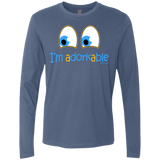 T-Shirts Indigo / Small I Am Adorkable Men's Premium Long Sleeve