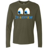 T-Shirts Military Green / Small I Am Adorkable Men's Premium Long Sleeve