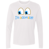 T-Shirts White / Small I Am Adorkable Men's Premium Long Sleeve