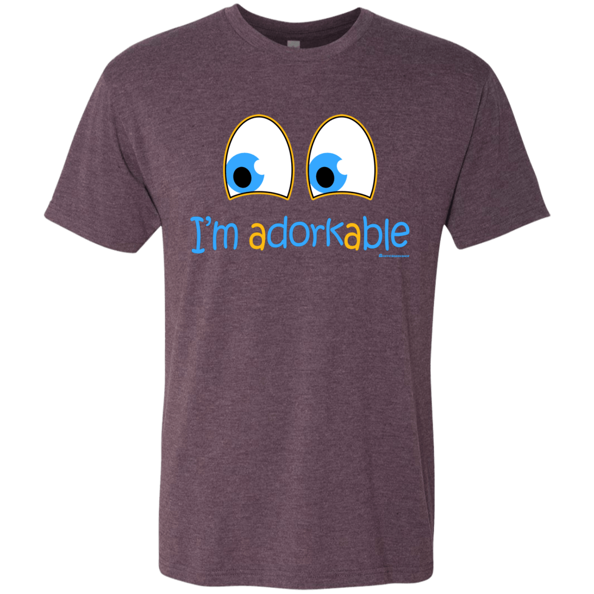 T-Shirts Vintage Purple / Small I Am Adorkable Men's Triblend T-Shirt