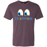 T-Shirts Vintage Purple / Small I Am Adorkable Men's Triblend T-Shirt