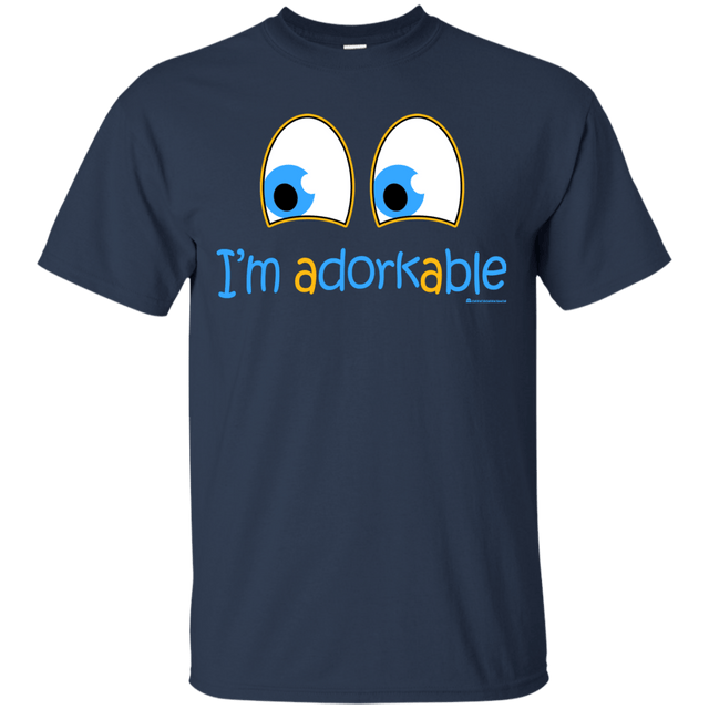 T-Shirts Navy / Small I Am Adorkable T-Shirt