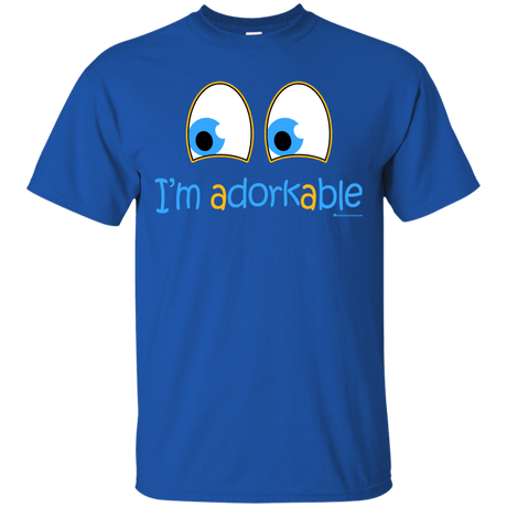 T-Shirts Royal / Small I Am Adorkable T-Shirt