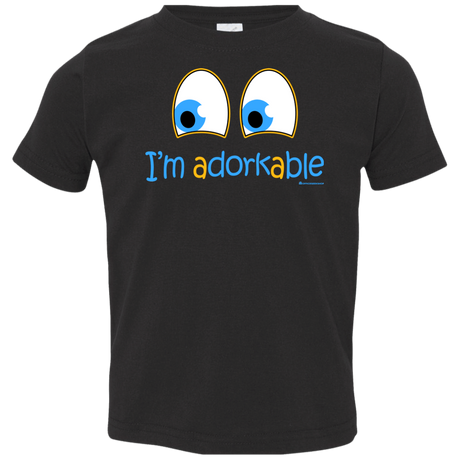 T-Shirts Black / 2T I Am Adorkable Toddler Premium T-Shirt