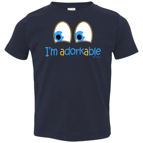 T-Shirts Navy / 2T I Am Adorkable Toddler Premium T-Shirt