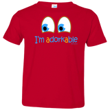 T-Shirts Red / 2T I Am Adorkable Toddler Premium T-Shirt