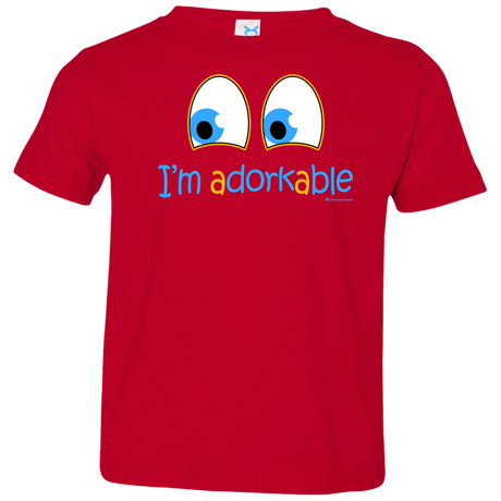 T-Shirts Red / 2T I Am Adorkable Toddler Premium T-Shirt