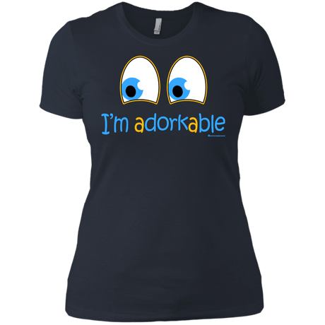 T-Shirts Indigo / X-Small I Am Adorkable Women's Premium T-Shirt