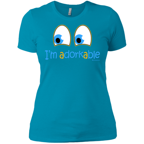 T-Shirts Turquoise / X-Small I Am Adorkable Women's Premium T-Shirt