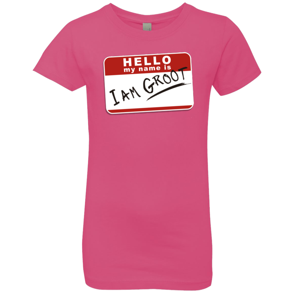 T-Shirts Hot Pink / YXS I am Groot Girls Premium T-Shirt