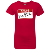 T-Shirts Red / YXS I am Groot Girls Premium T-Shirt