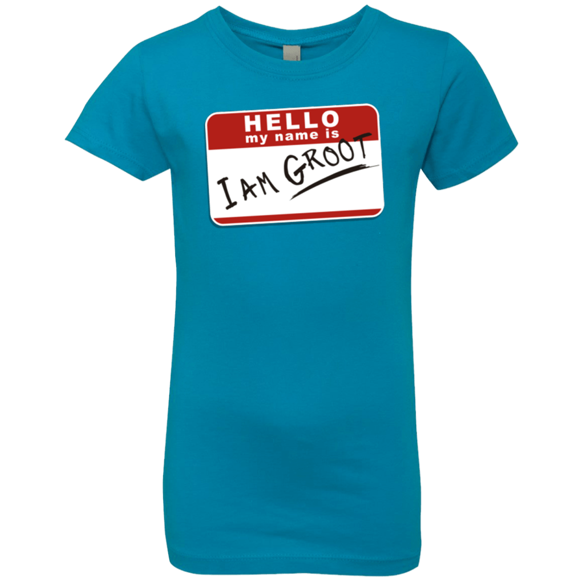 T-Shirts Turquoise / YXS I am Groot Girls Premium T-Shirt