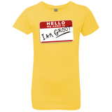 T-Shirts Vibrant Yellow / YXS I am Groot Girls Premium T-Shirt