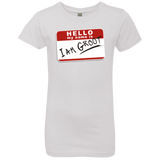 T-Shirts White / YXS I am Groot Girls Premium T-Shirt