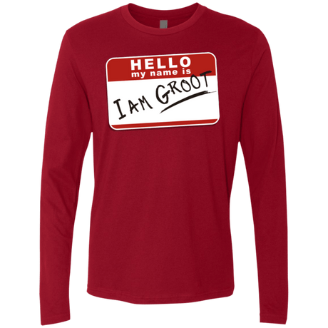 T-Shirts Cardinal / Small I am Groot Men's Premium Long Sleeve