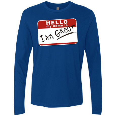T-Shirts Royal / Small I am Groot Men's Premium Long Sleeve