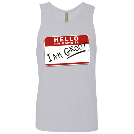 T-Shirts Heather Grey / Small I am Groot Men's Premium Tank Top
