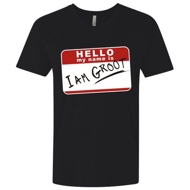 T-Shirts Black / X-Small I am Groot Men's Premium V-Neck