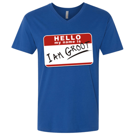T-Shirts Royal / X-Small I am Groot Men's Premium V-Neck